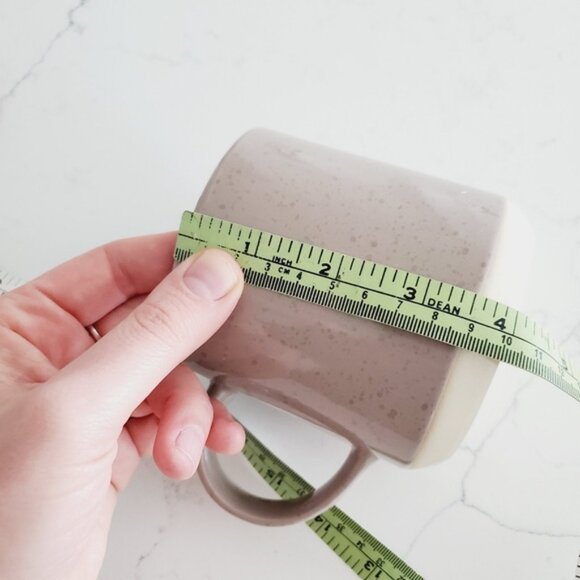 Life At Home Stoneware Pottery D Alphabet Mug Cottage Farmhouse - Picture 6 of 7